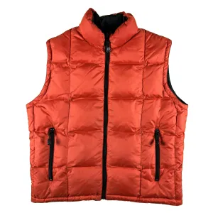 00s Gap Reversible Down Puffer Vest- L