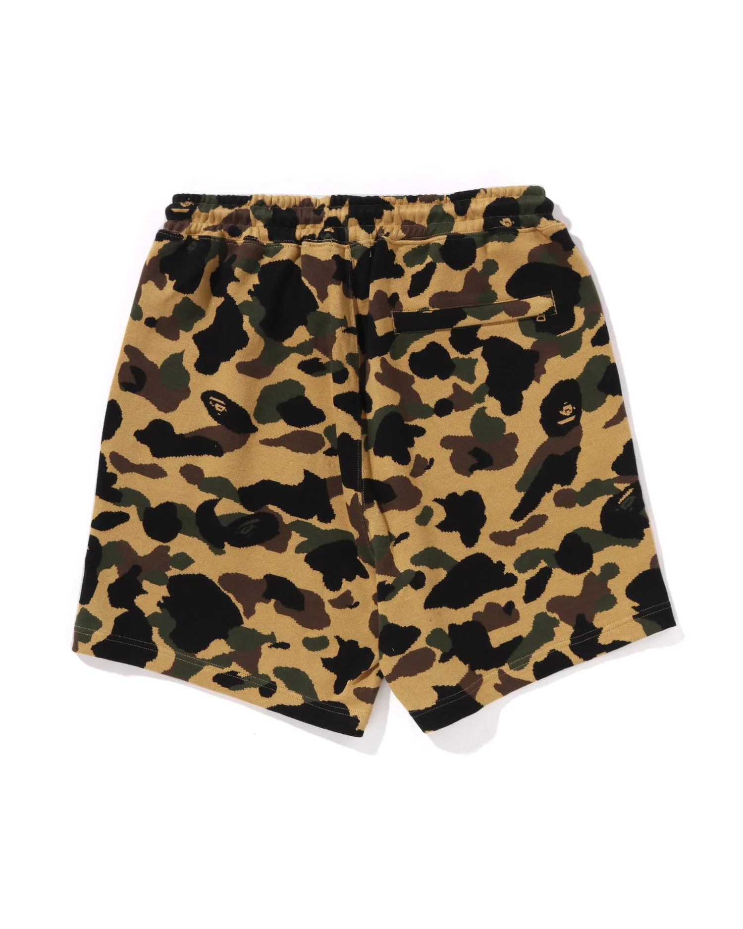 1st Camo Jacquard One Point Relaxed Fit Sweat Shorts