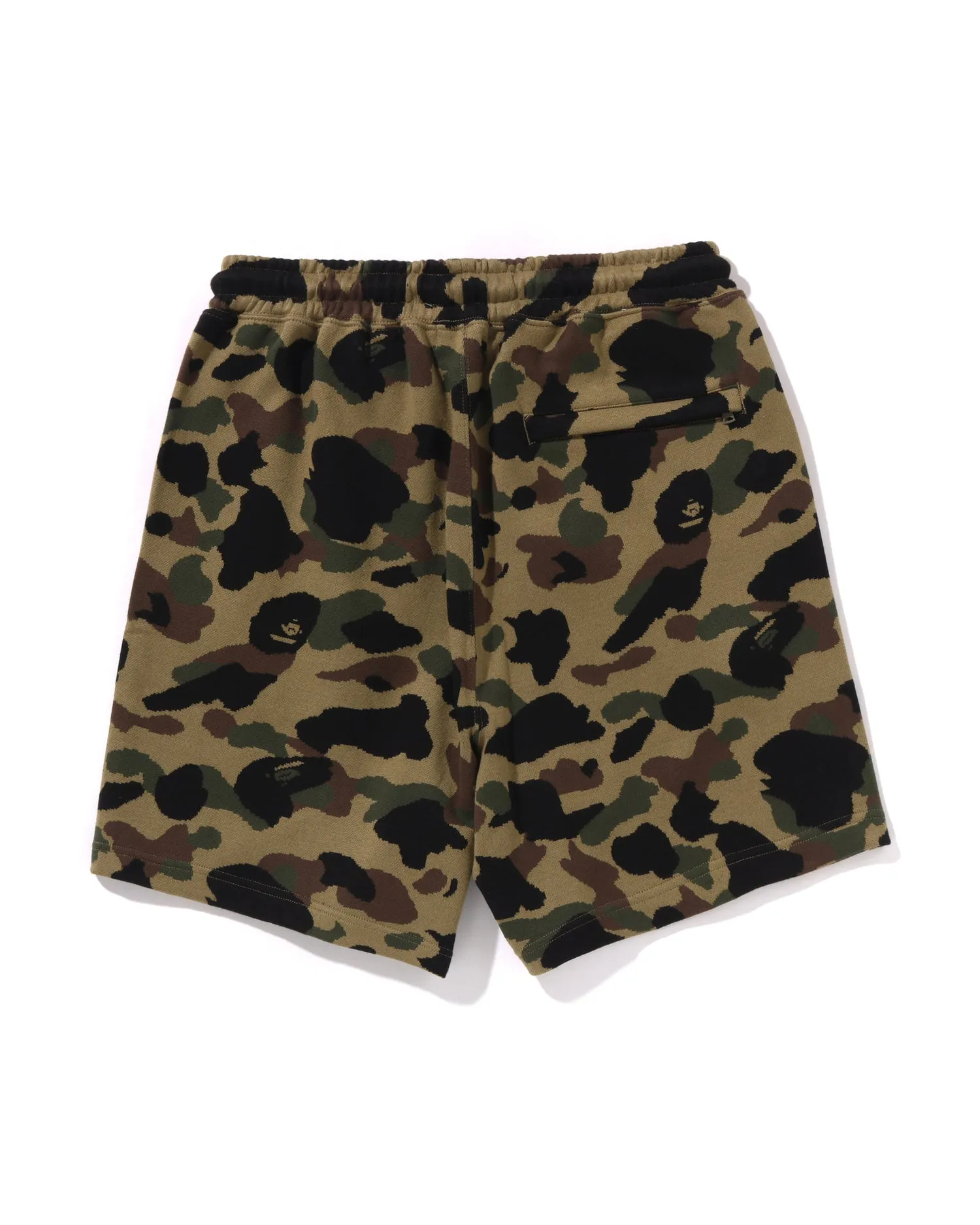 1st Camo Jacquard One Point Relaxed Fit Sweat Shorts