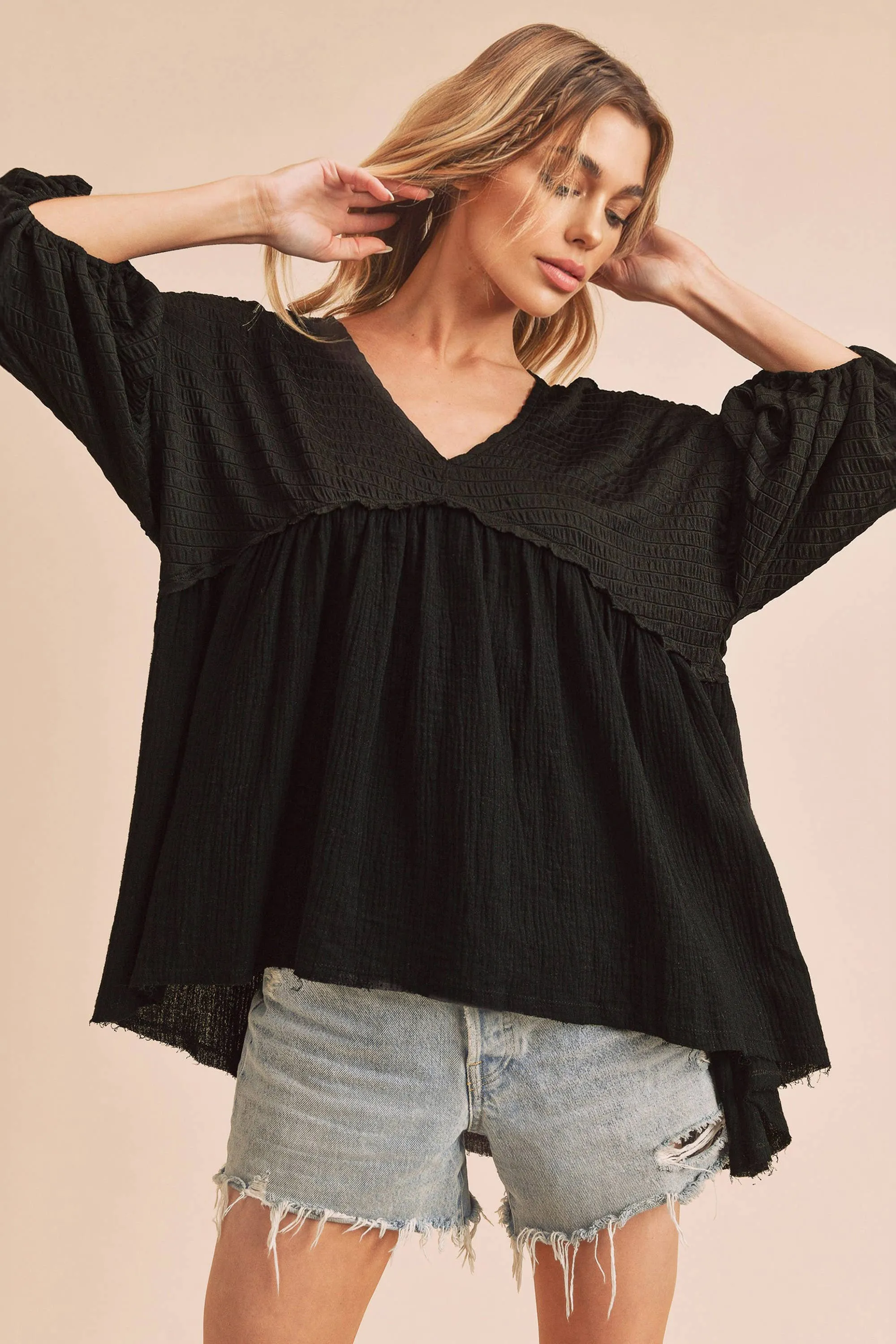 880AS Natalie Top 2: White / L / Top