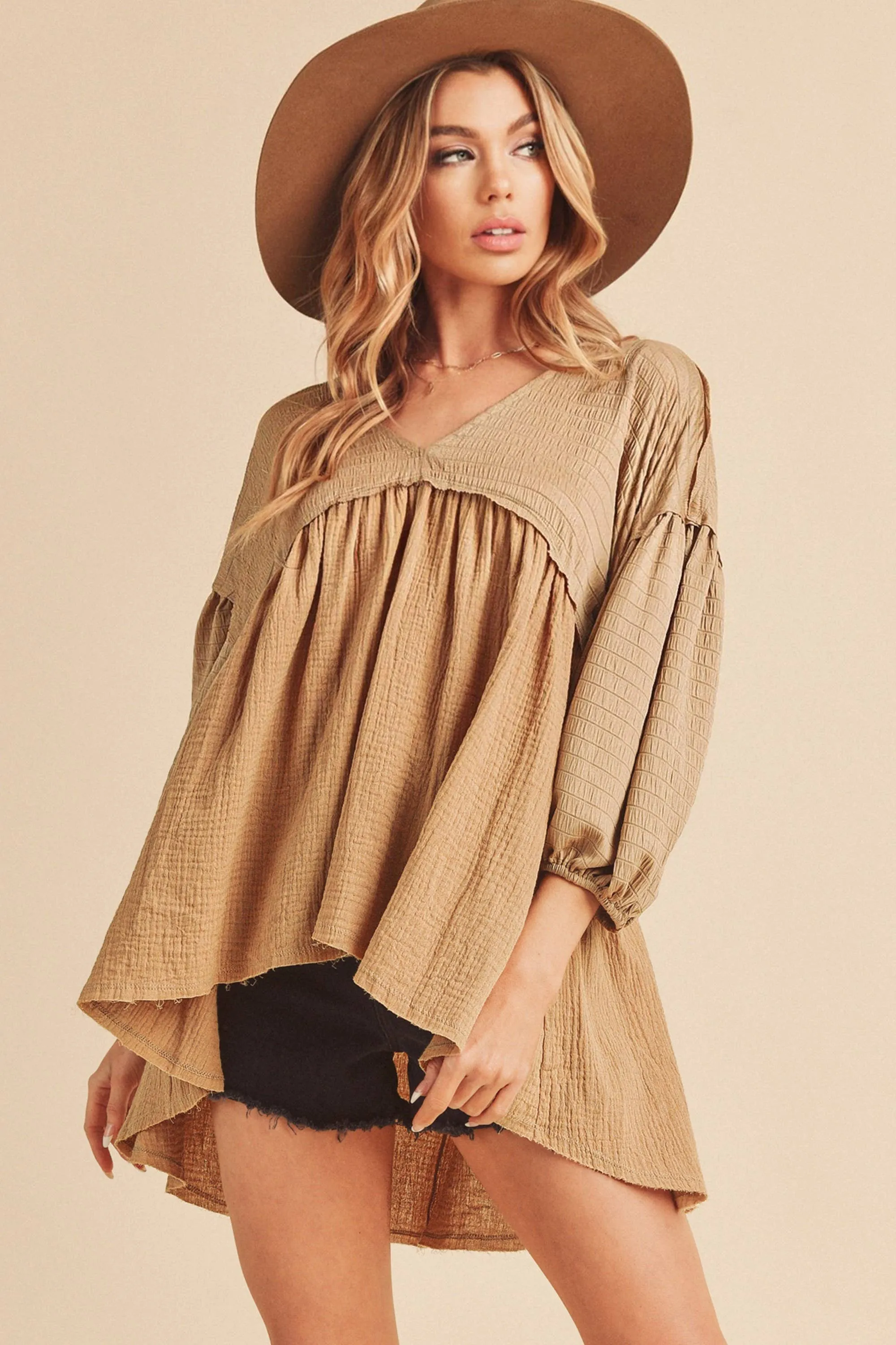 880AS Natalie Top 2: White / L / Top