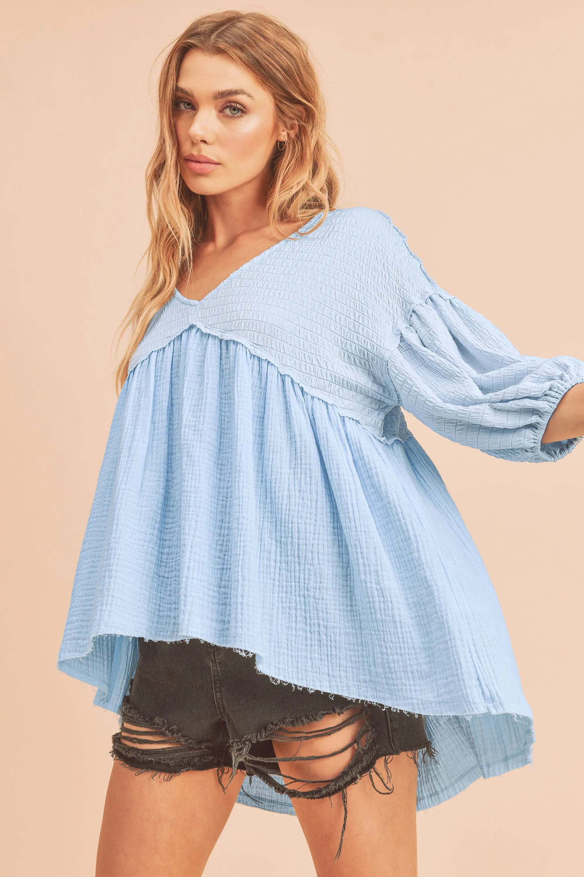 880AS Natalie Top 2: White / L / Top
