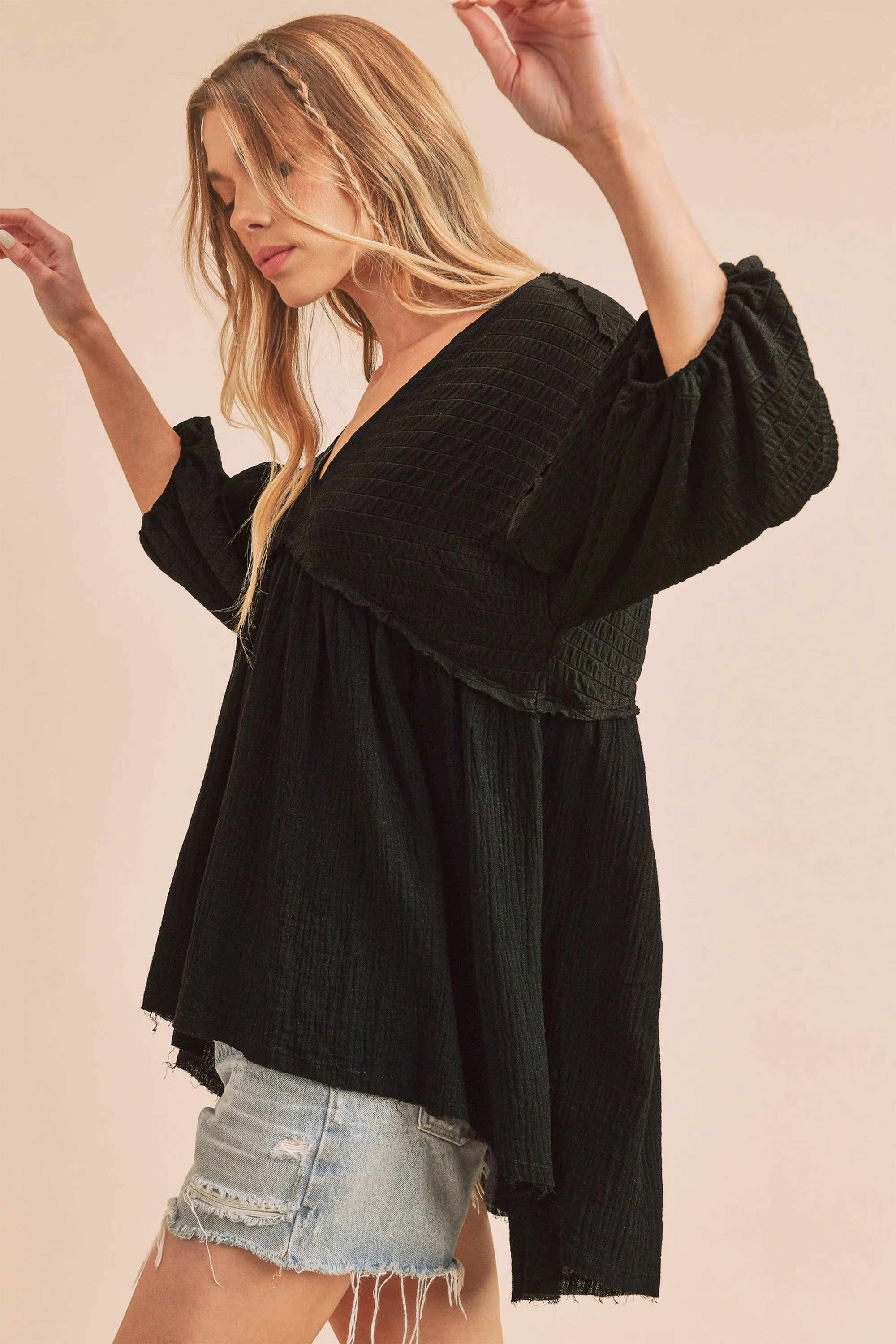 880AS Natalie Top 2: White / L / Top