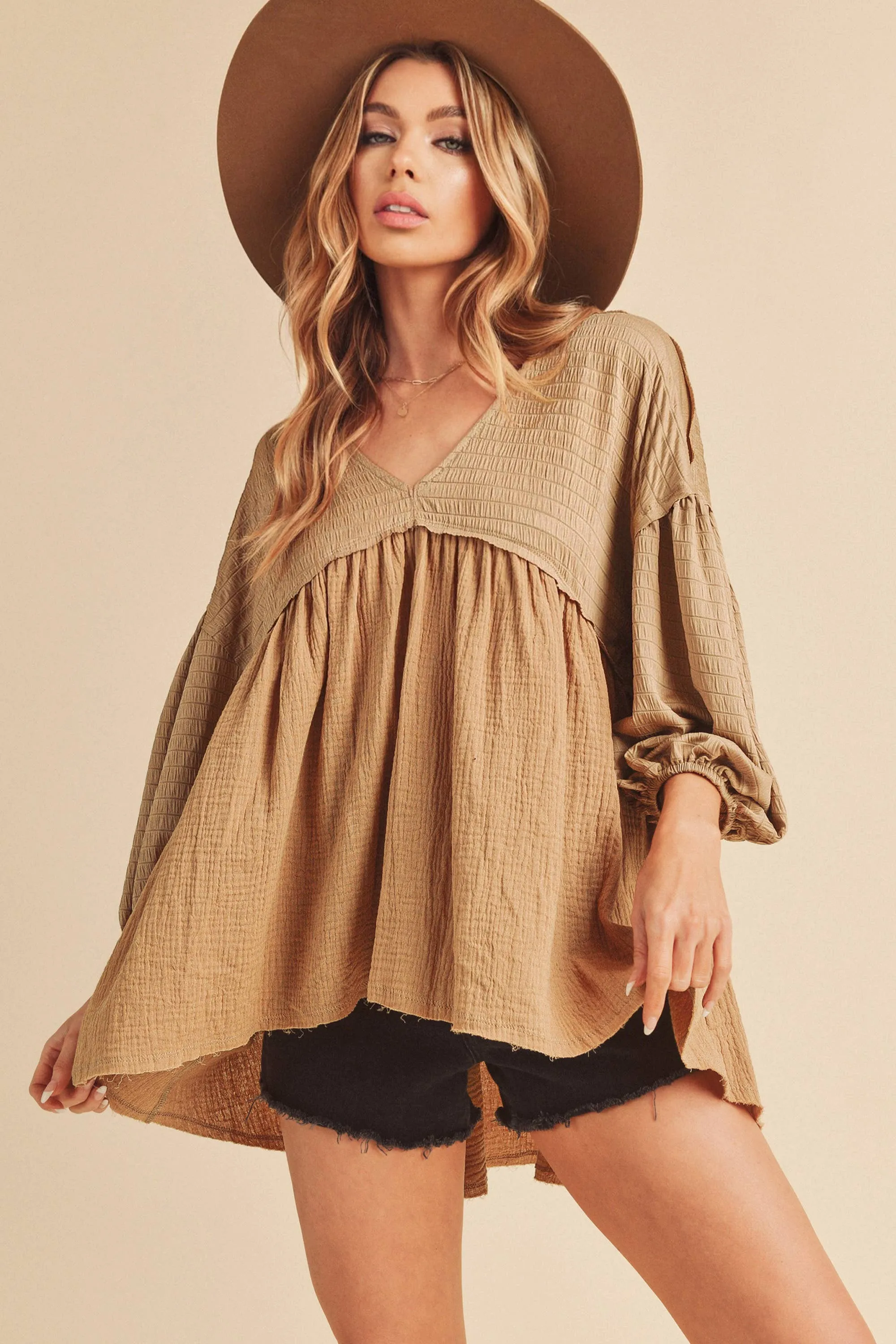880AS Natalie Top 2: White / L / Top