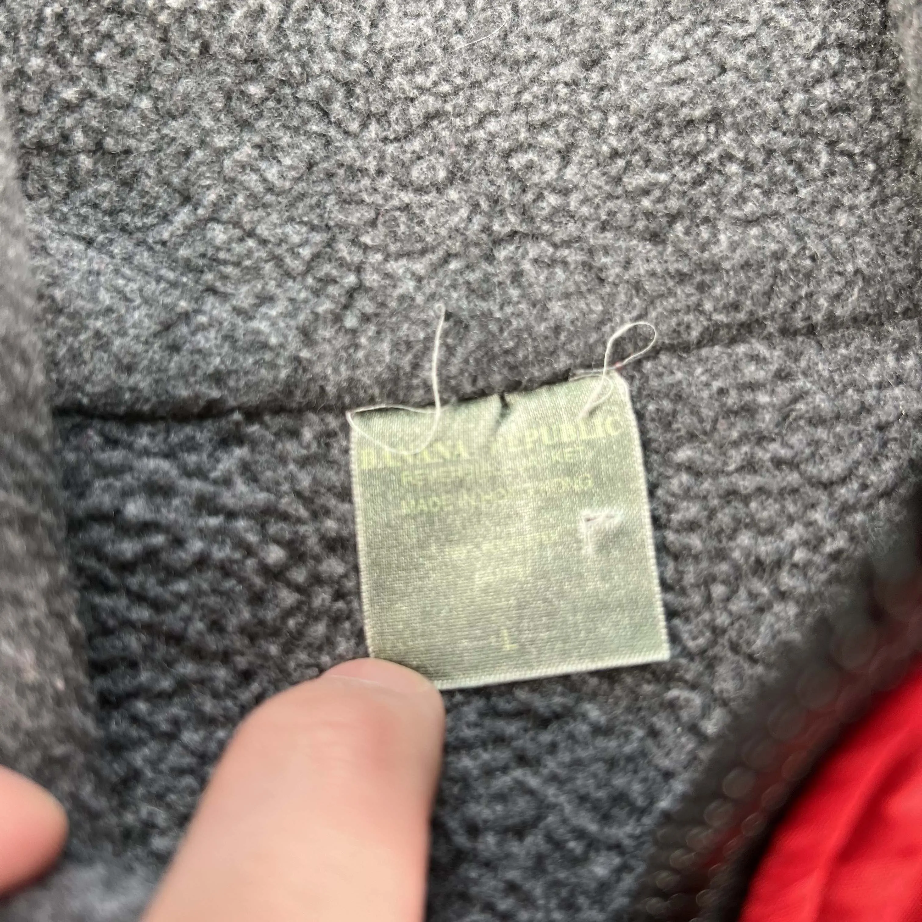 90s Banana Republic Reversible Puffer Jacket- L