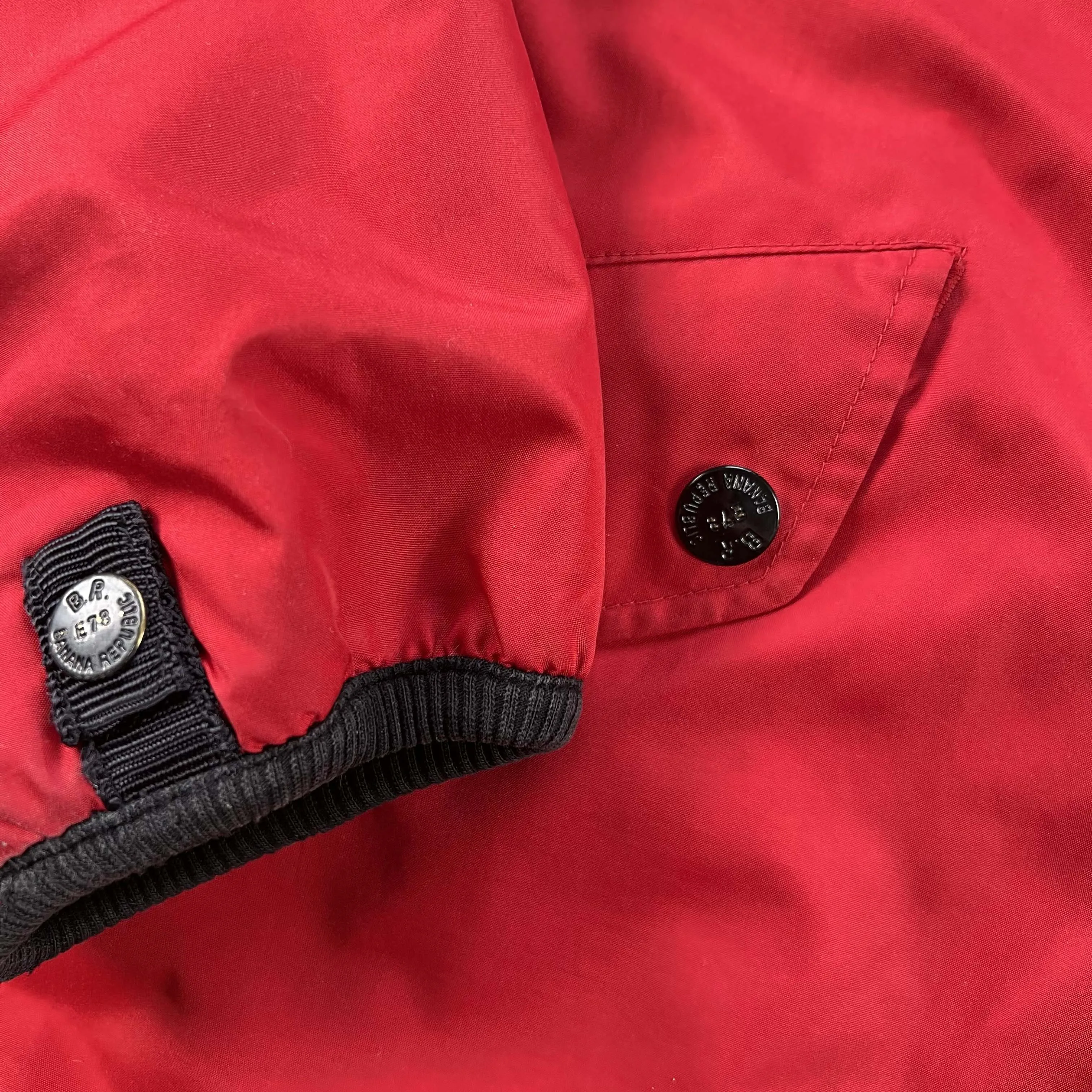 90s Banana Republic Reversible Puffer Jacket- L