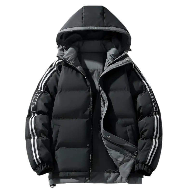 Alex – Winter-Ready Hooded Men’s Cotton Jacket