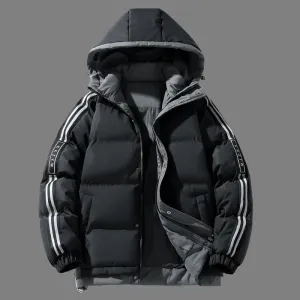 Alex – Winter-Ready Hooded Men’s Cotton Jacket