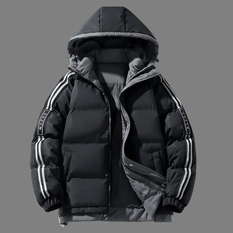 Alex – Winter-Ready Hooded Men’s Cotton Jacket