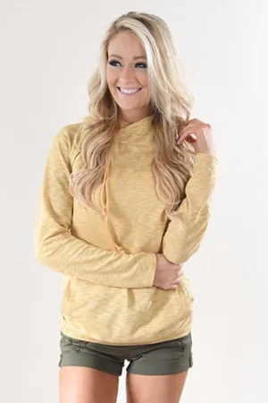 Ampersand Ave Hoodie - Creamy Yellow