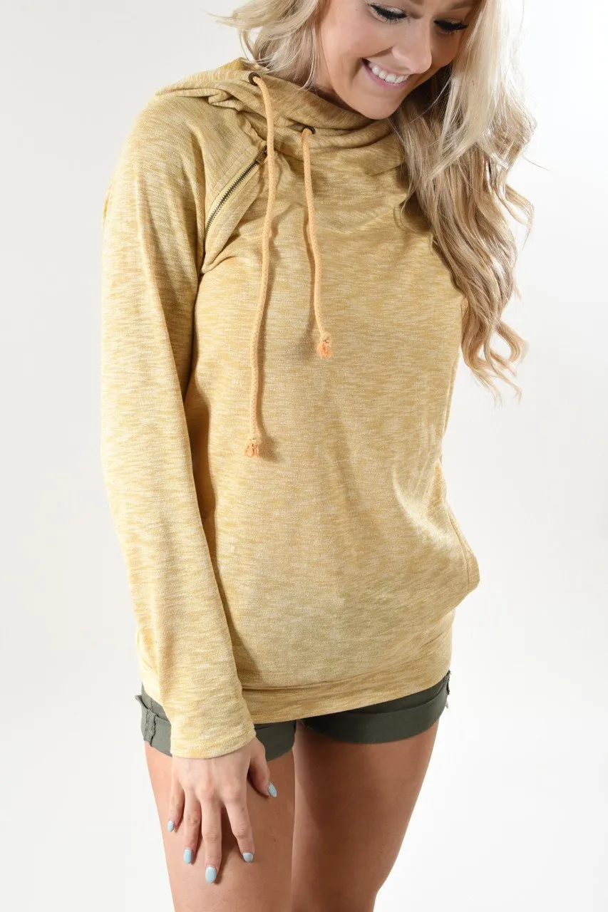 Ampersand Ave Hoodie - Creamy Yellow