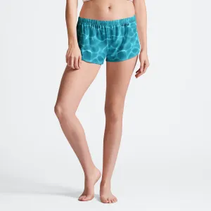 Aqua Waters Running Shorts