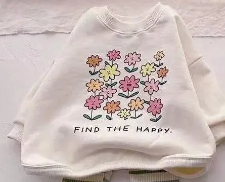 Baby Clothes Soft Flower Print T-shirt & Leggings