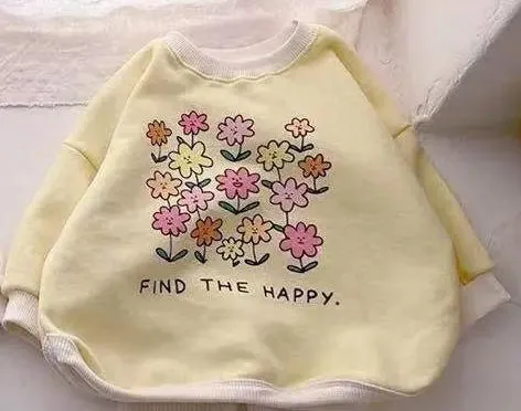 Baby Clothes Soft Flower Print T-shirt & Leggings