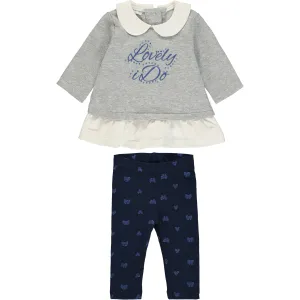 Baby Girl Top and Leggings Set