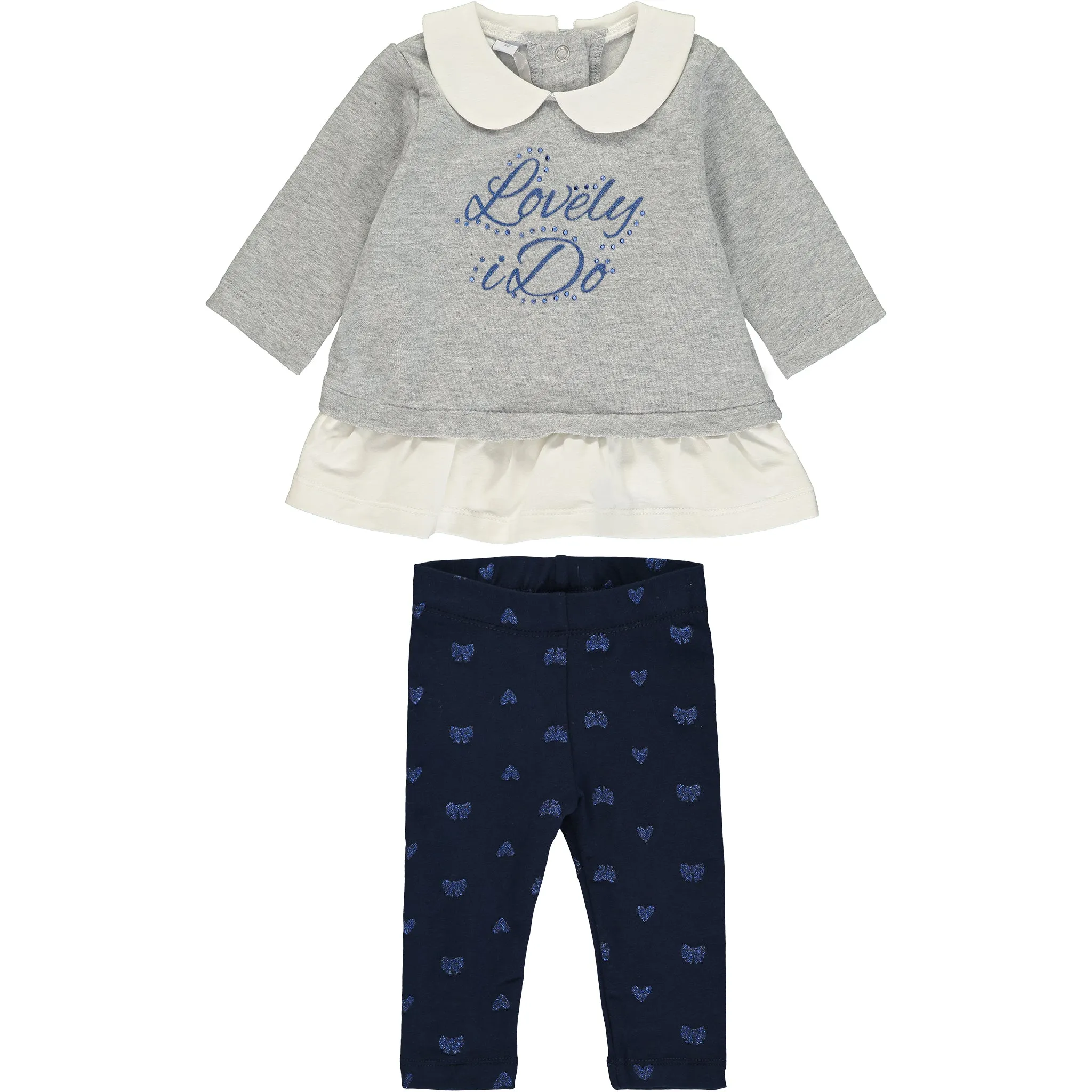 Baby Girl Top and Leggings Set