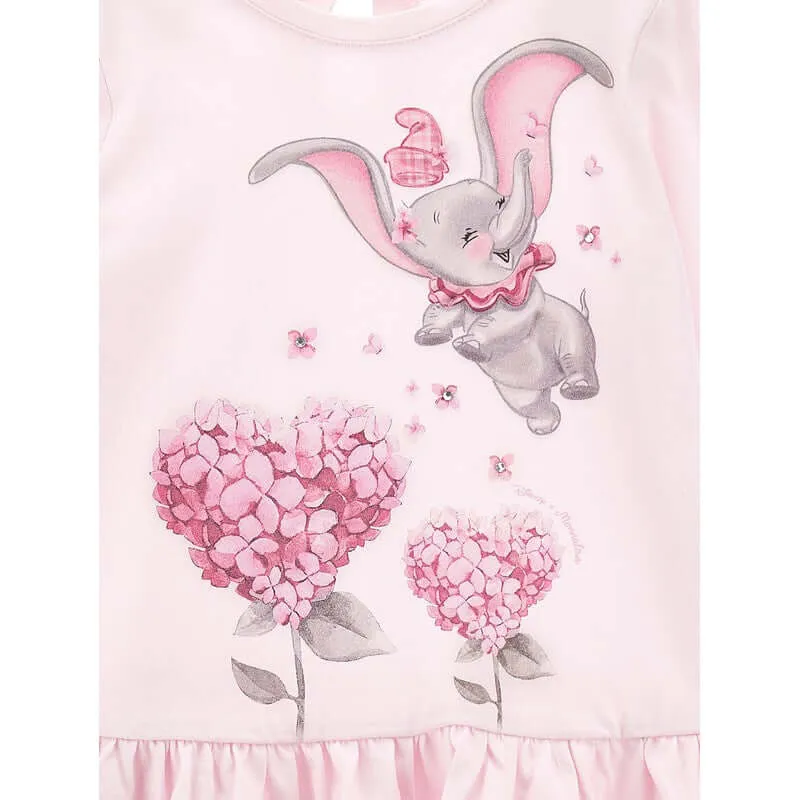 Baby Girls Pink Dumbo Legging Set