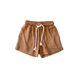 Baby Sprouts Boy's Everyday Shorts- Toffee