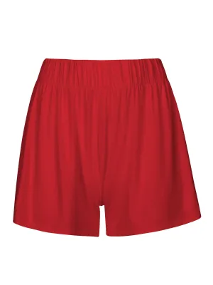 Bamboo Everyday Shorts - Chili Pepper