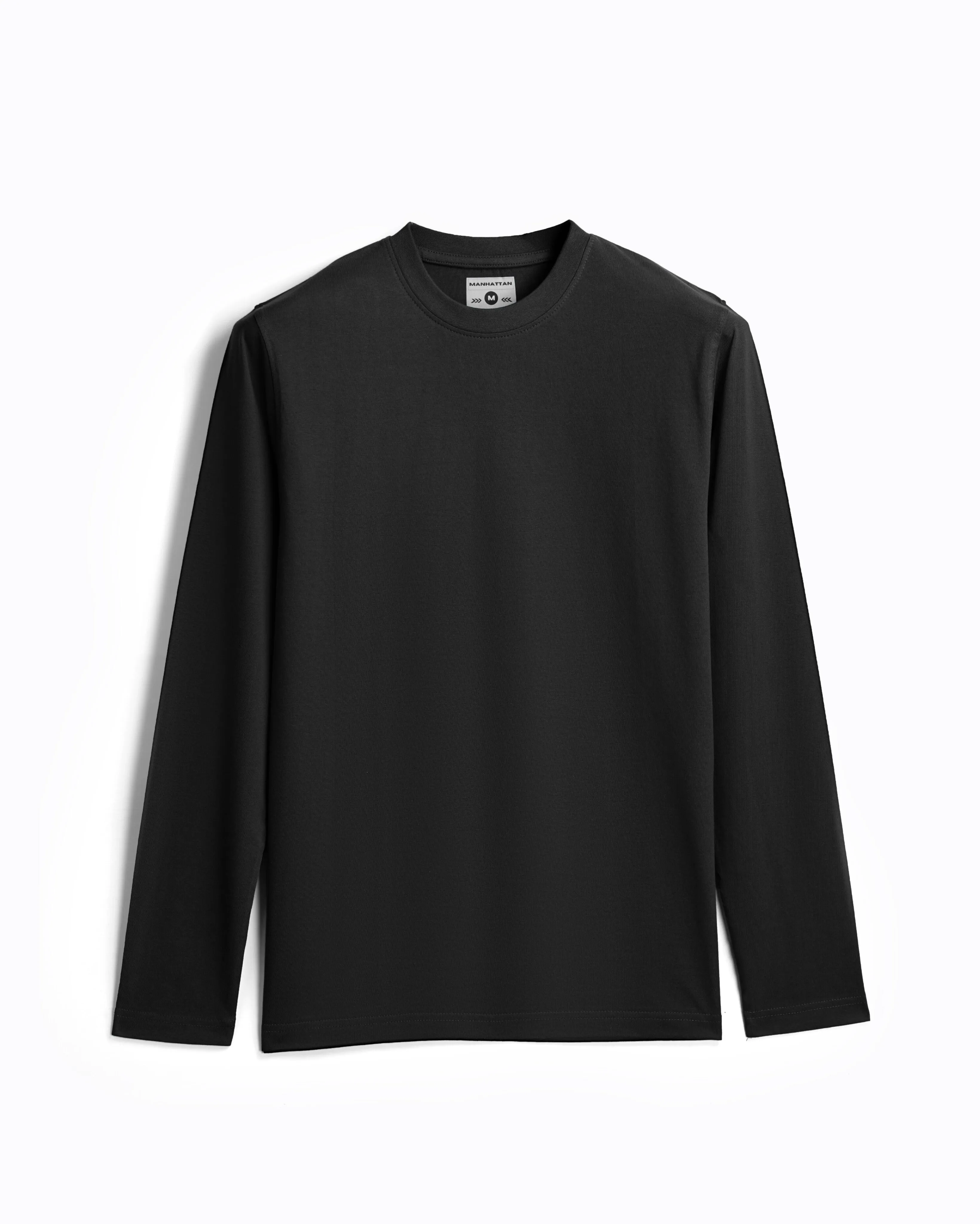 Basic Cotton Full Sleeve Black Unisex