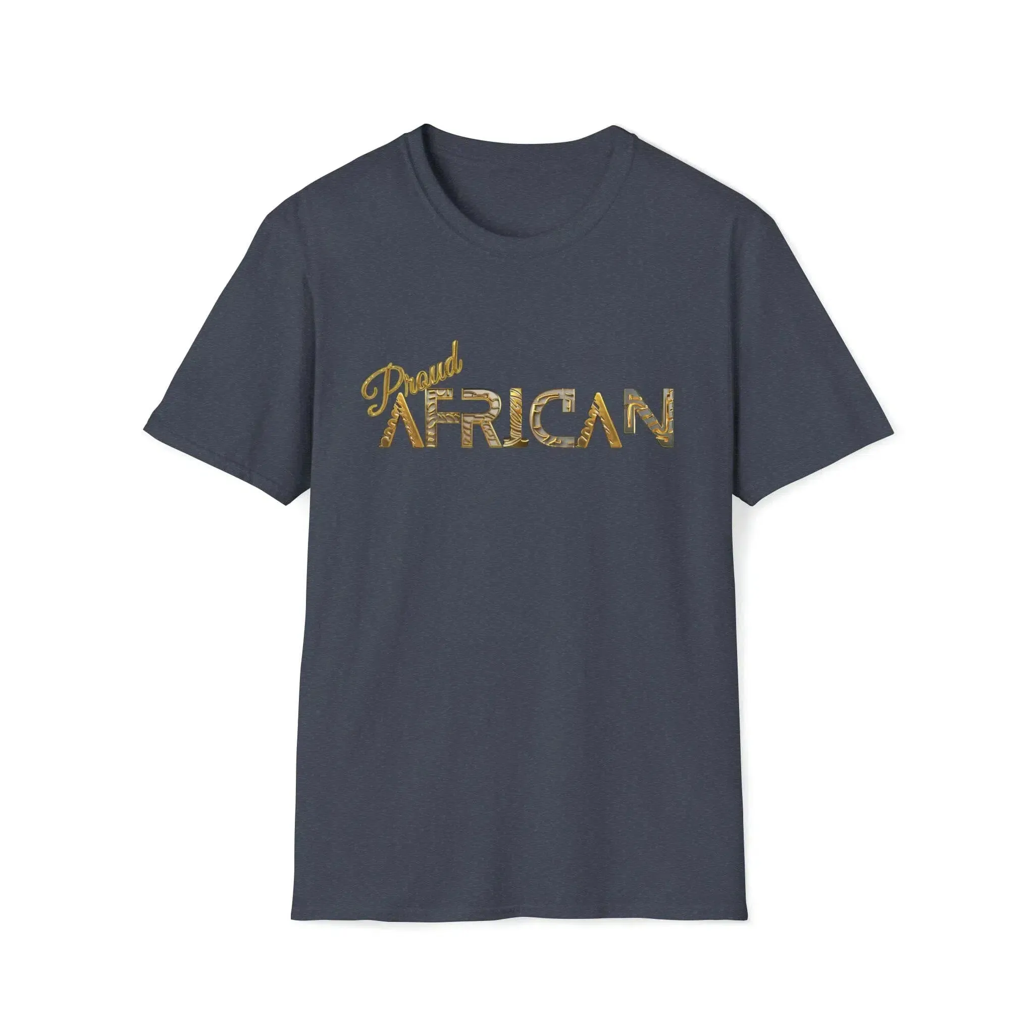 Black Culture Clothing | African Pride T Shirt Golden
