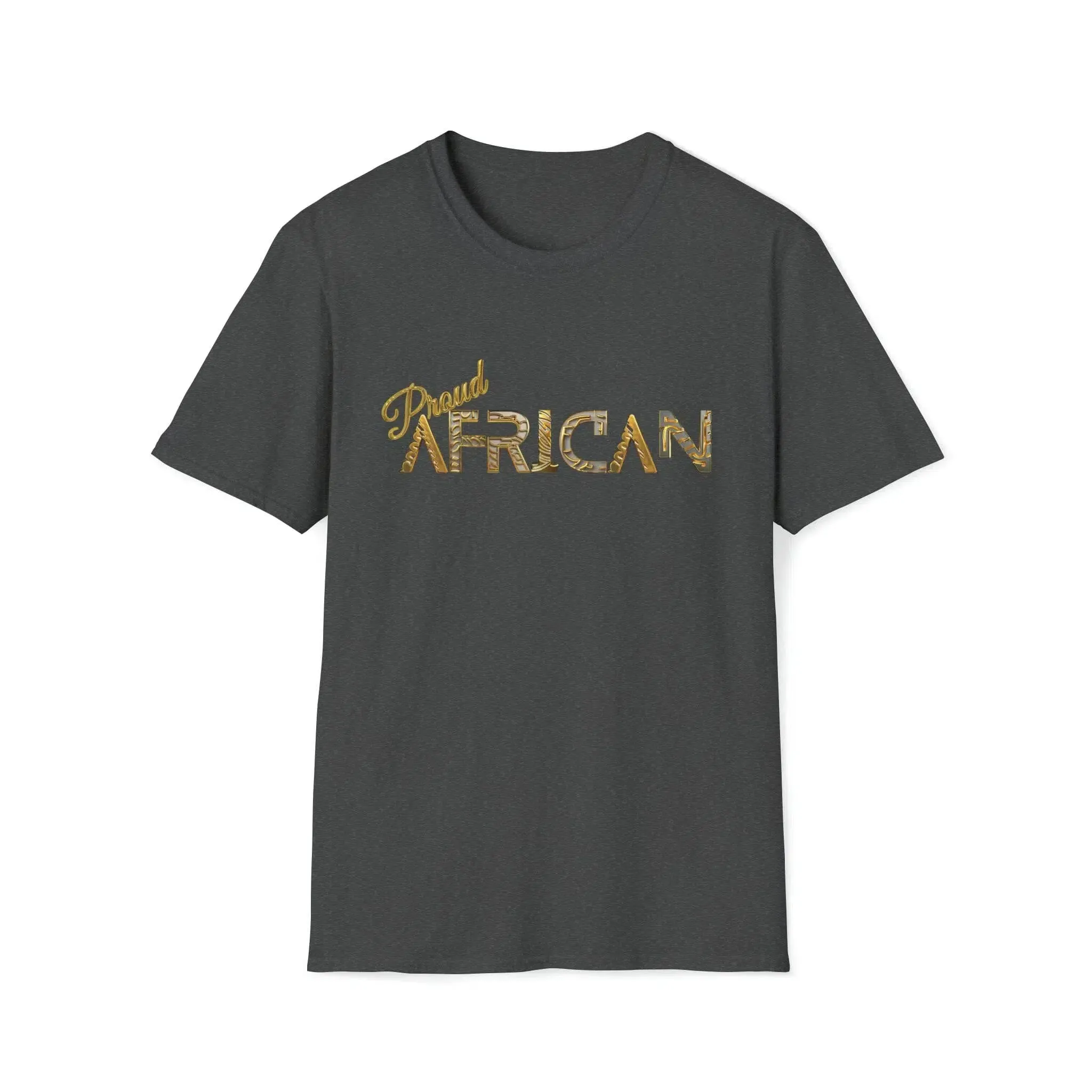 Black Culture Clothing | African Pride T Shirt Golden
