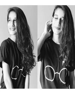 Black Harry Potter Cotton Printed T-Shirt For