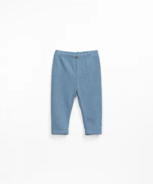 Blue Jersey Pants