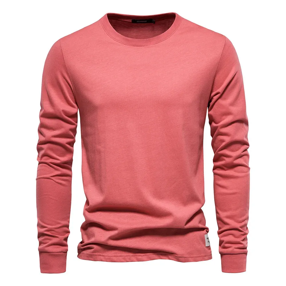 BOLUBAO Cotton Workwear Long Sleeve Tee