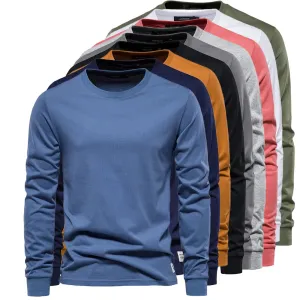 BOLUBAO Cotton Workwear Long Sleeve Tee