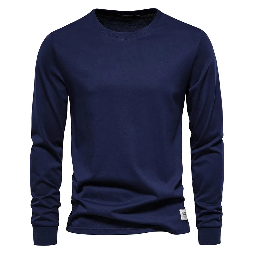 BOLUBAO Cotton Workwear Long Sleeve Tee
