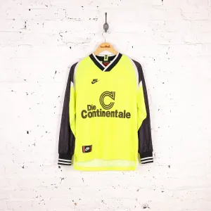 Borussi Dortmund Long Sleeve 1995 Home Nike Football Shirt - Yellow - S