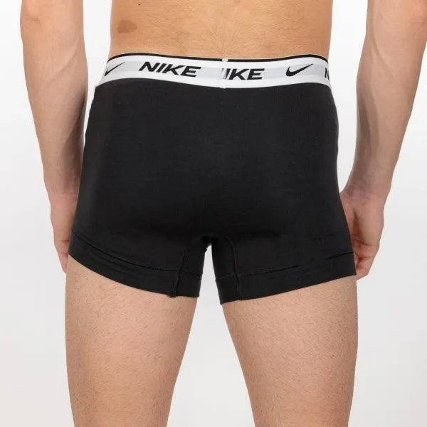 BOXER MUTANDE NIKE PRO SHORT MAN UOMO ADERENTE BIANCO NERO
