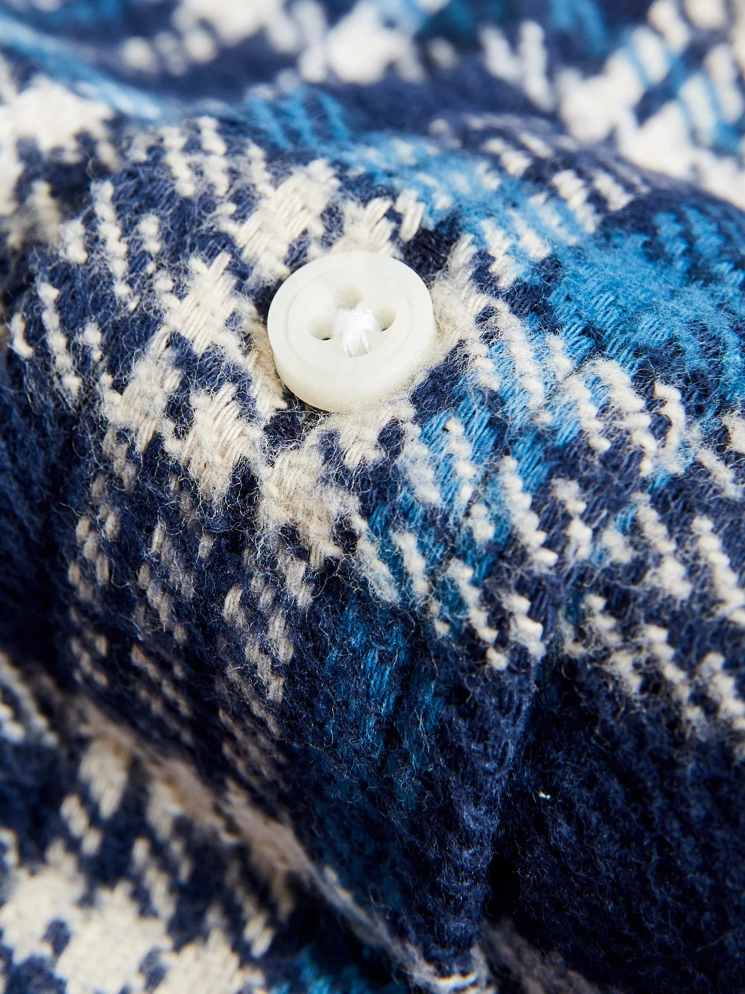 Brushed Triple-Yarn Flannel in Aqua