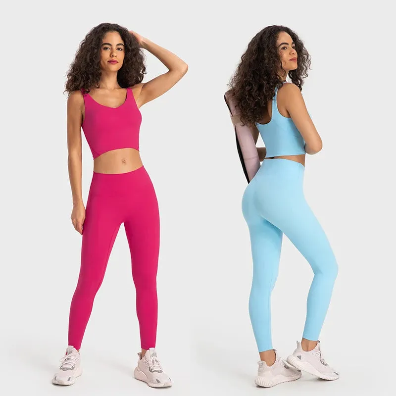 Buttery Soft Fitness Gym Leggings for Women - High Waist Yoga Pants