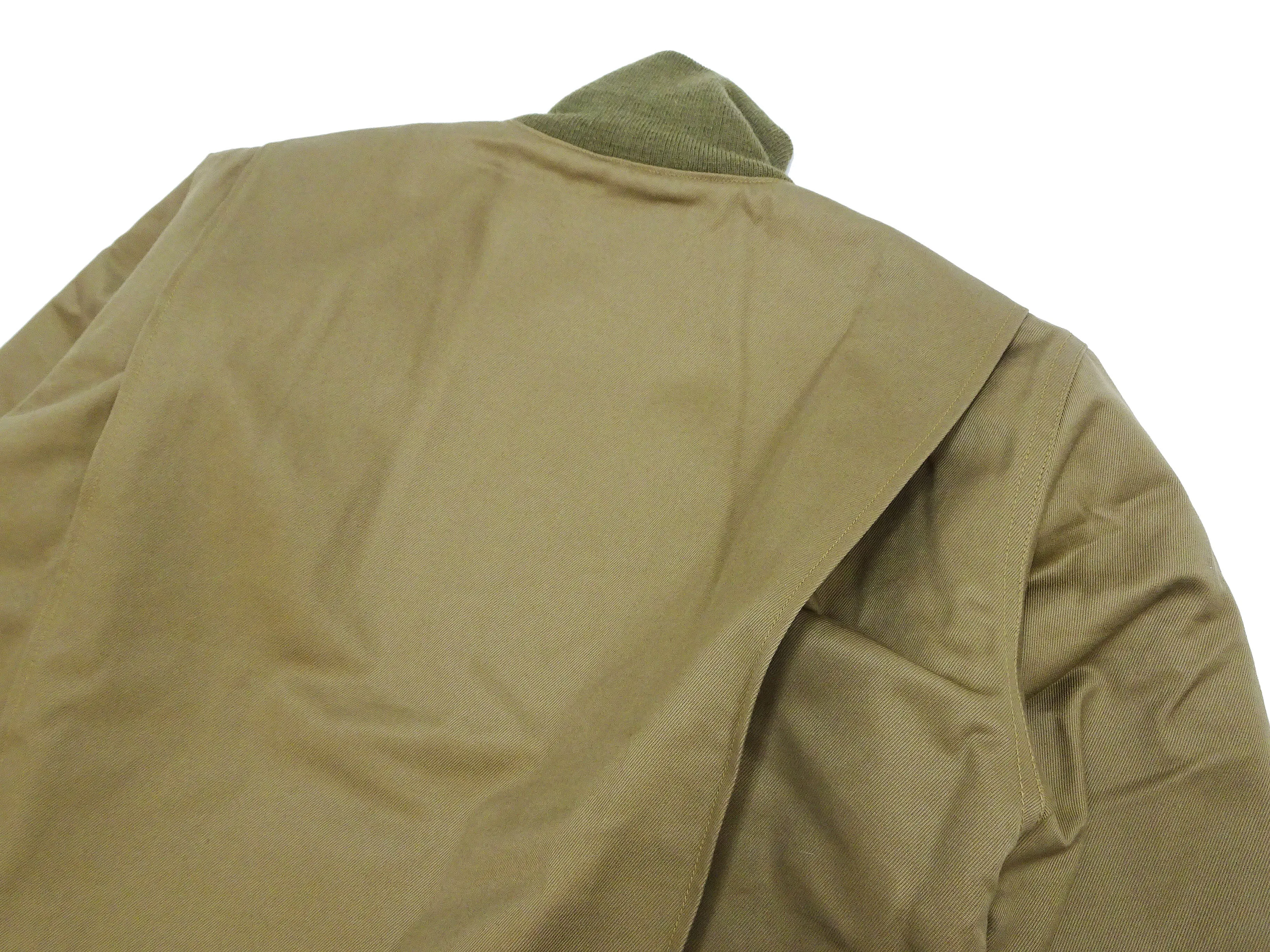 Buzz Rickson Plain Tanker Jacket Men's Reproduction US Army 1941 1st Pattern Tank Jacket BR14860 Olive Drab