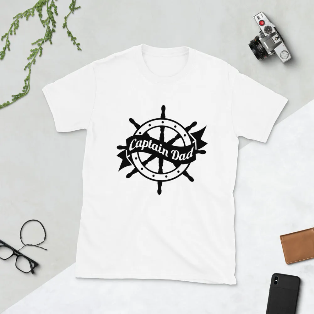 Captain Dad Short-Sleeve Unisex T-Shirt