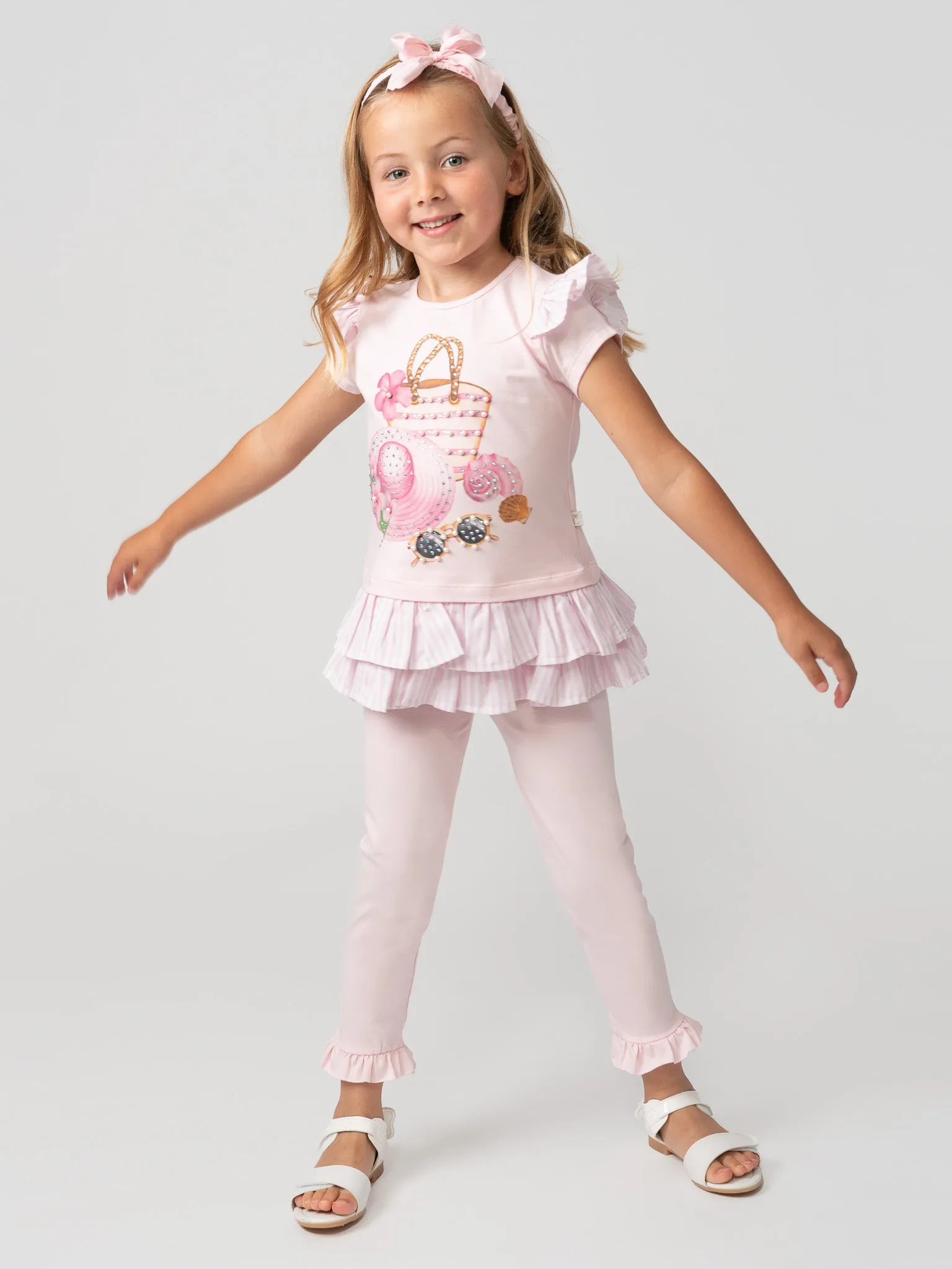 Caramelo Kids Holiday Essentials Legging Set