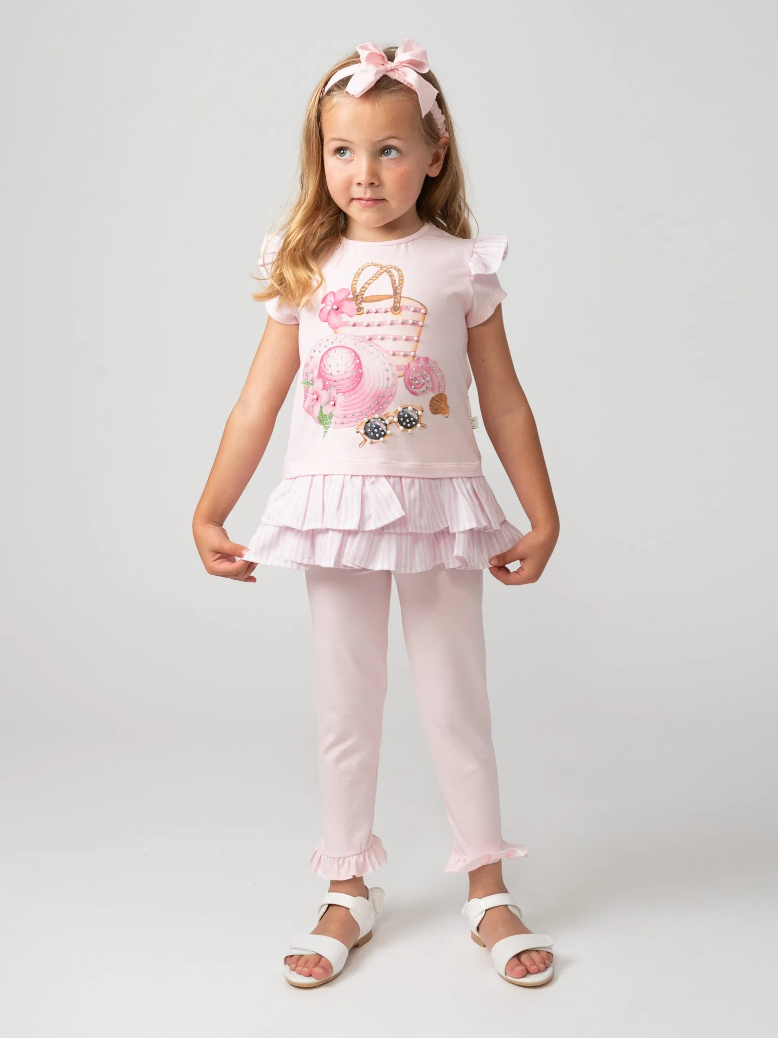 Caramelo Kids Holiday Essentials Legging Set