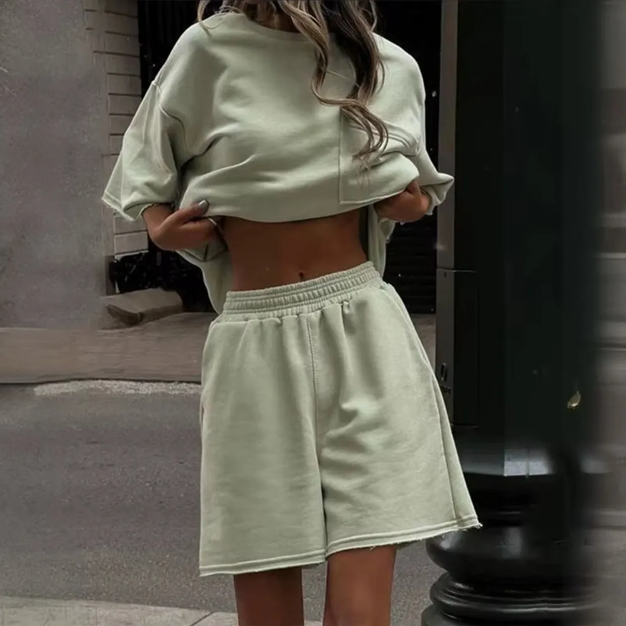 Casual Oversized Top with Relaxed Fit