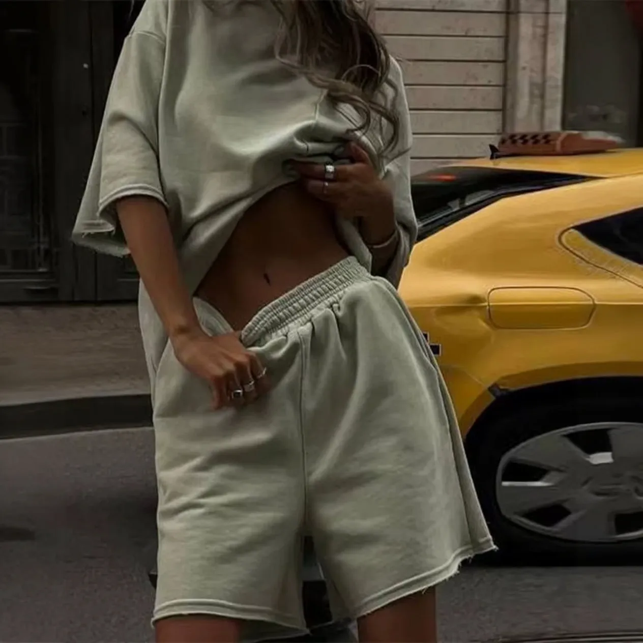Casual Oversized Top with Relaxed Fit