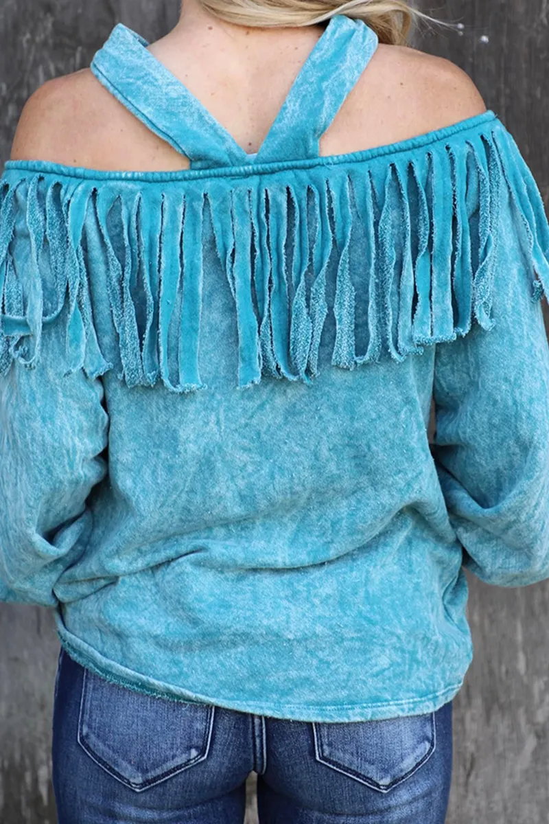 Casual Solid Off the Shoulder Tops(3 Colors)