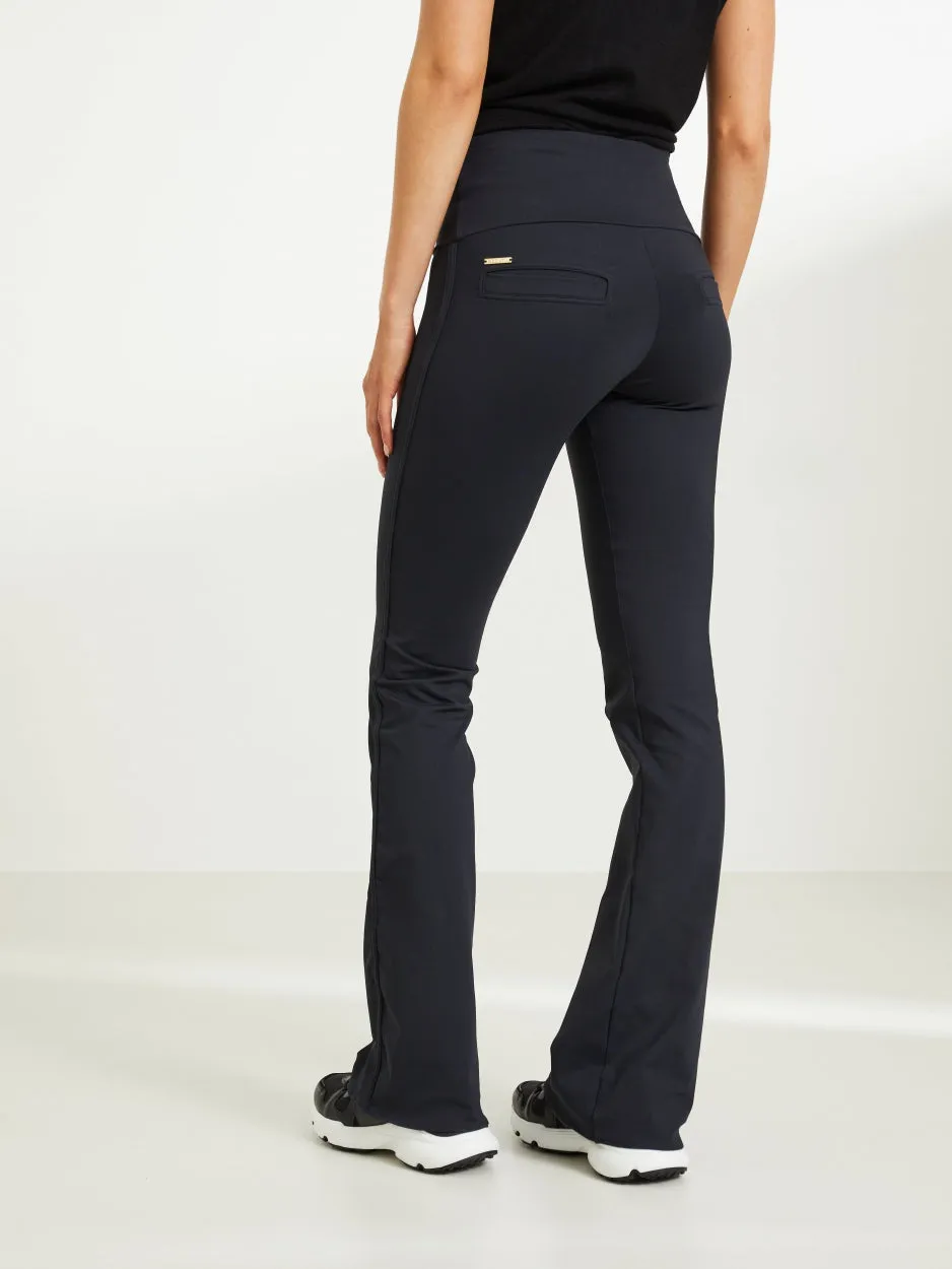 Celine Flared Leggings | Black
