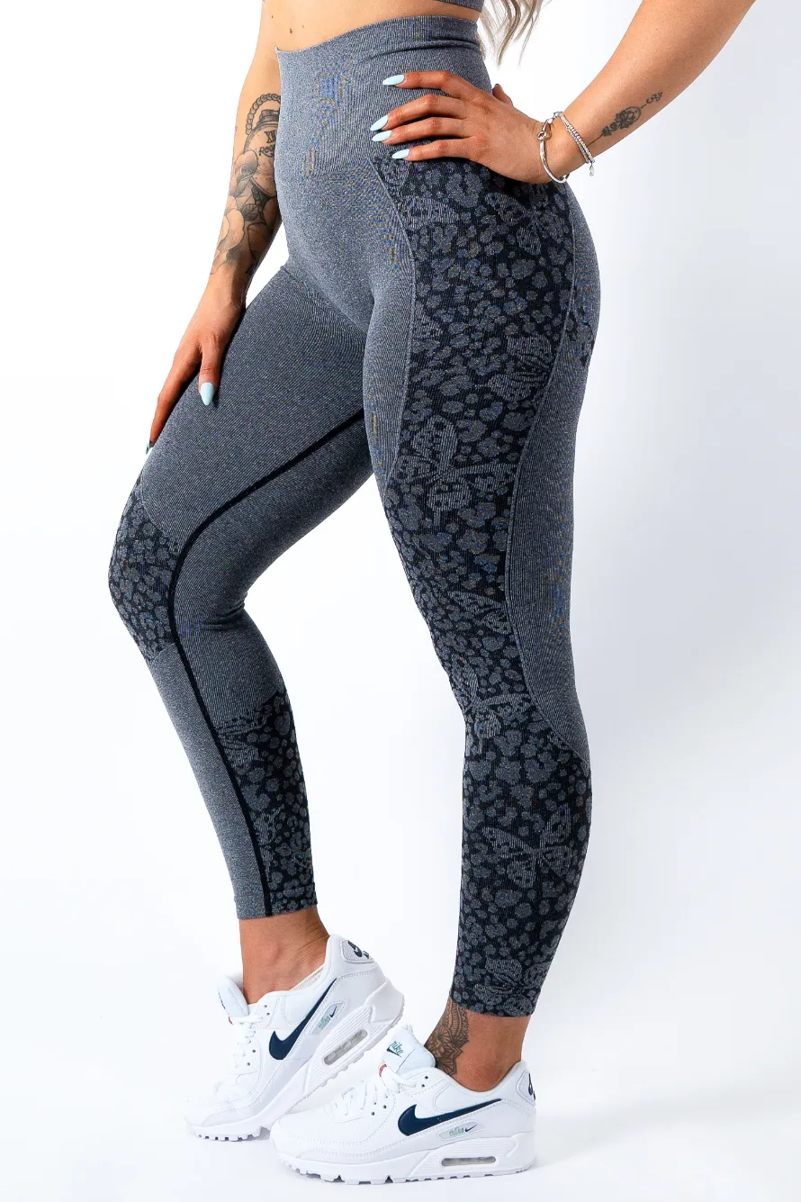 Coco-Fly Scrunch Bum Leggings Charcoal