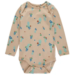 Coral Print Bodysuit