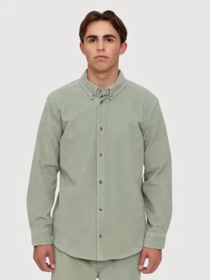 Corduroy Shirt Organic Cotton Seagrass