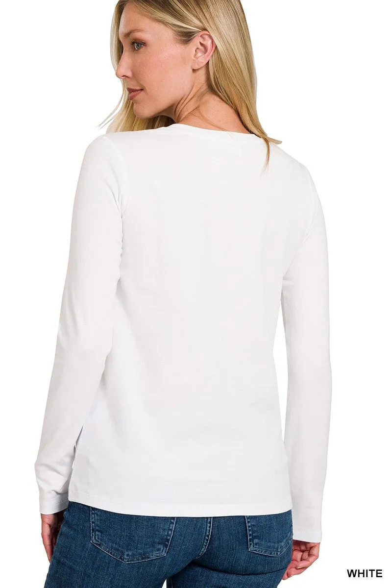 cotton cloud long sleeve shirt