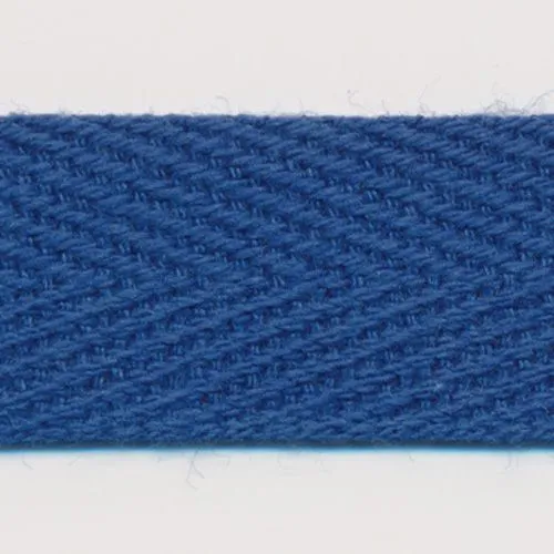 Cotton Herringbone Tape #128 Royal Blue