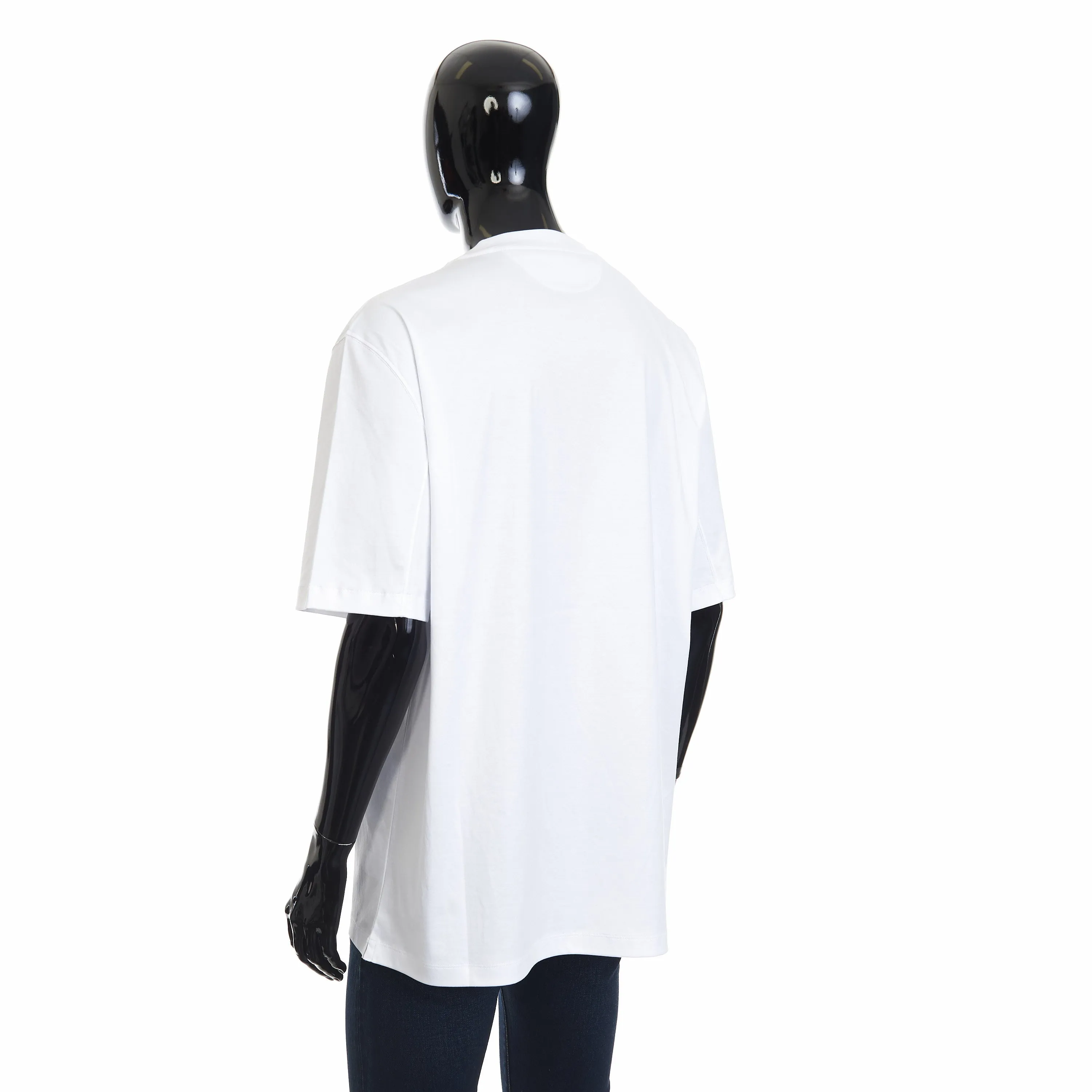 Cotton Jersey Crew Neck T-shirt