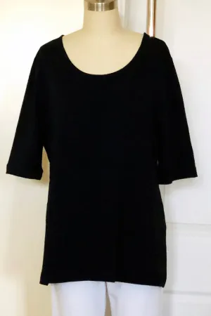 Cotton Scoop-Neck Tee (Style # T228)